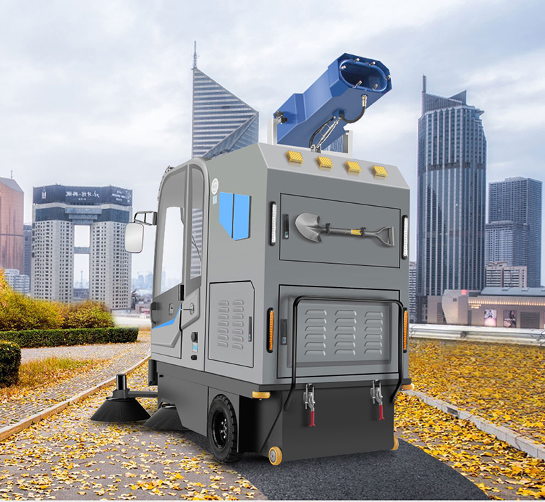 鼎潔盛世DJ2150A駕駛式清掃車(chē) 廠(chǎng)區駕駛掃地車(chē)22