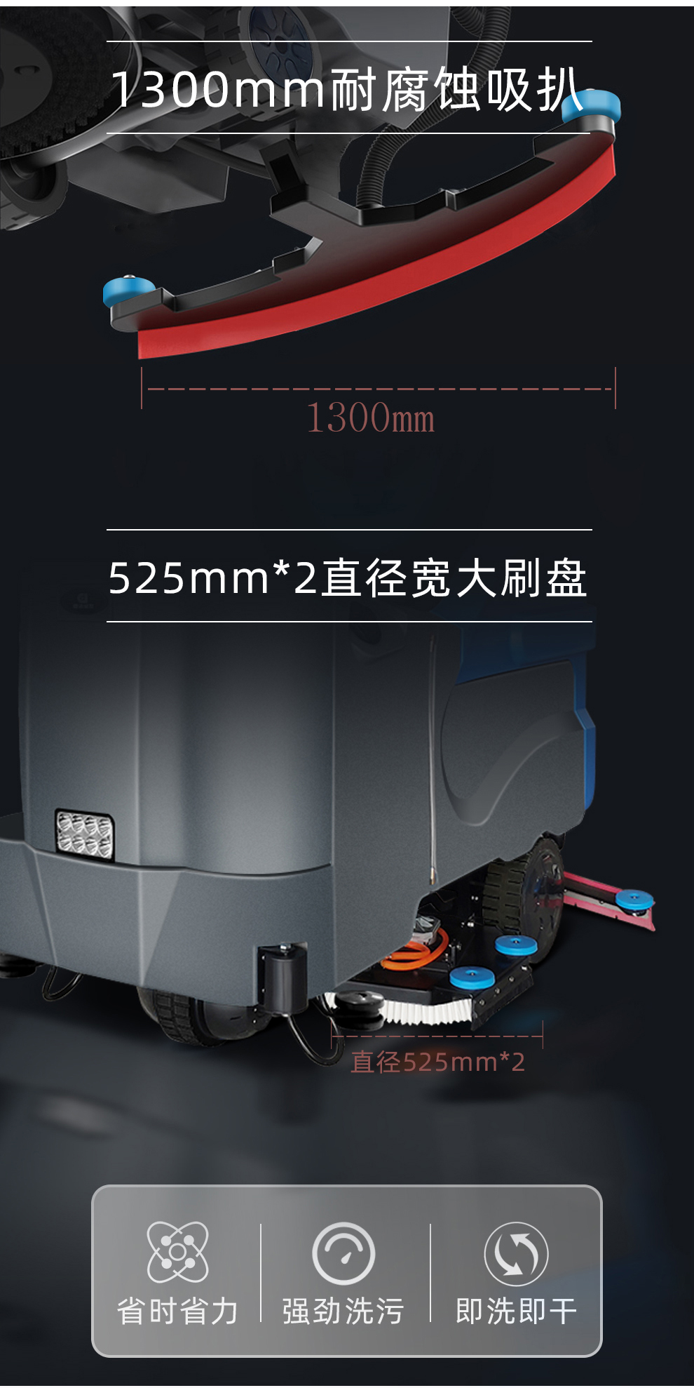 DJ1050Y 駕駛式洗地機  全自動(dòng)洗地機