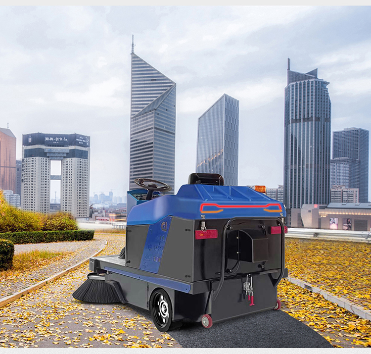 DJ1500鼎潔盛世電動(dòng)掃地車(chē)駕駛掃地機 廠(chǎng)區清掃車(chē)12